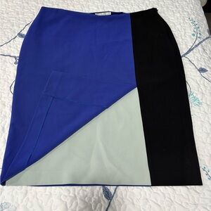 Boden color-block skirt with hidden panel